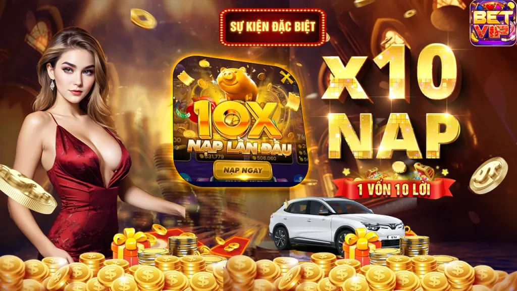 1000% lần nạp đầu tại betvip